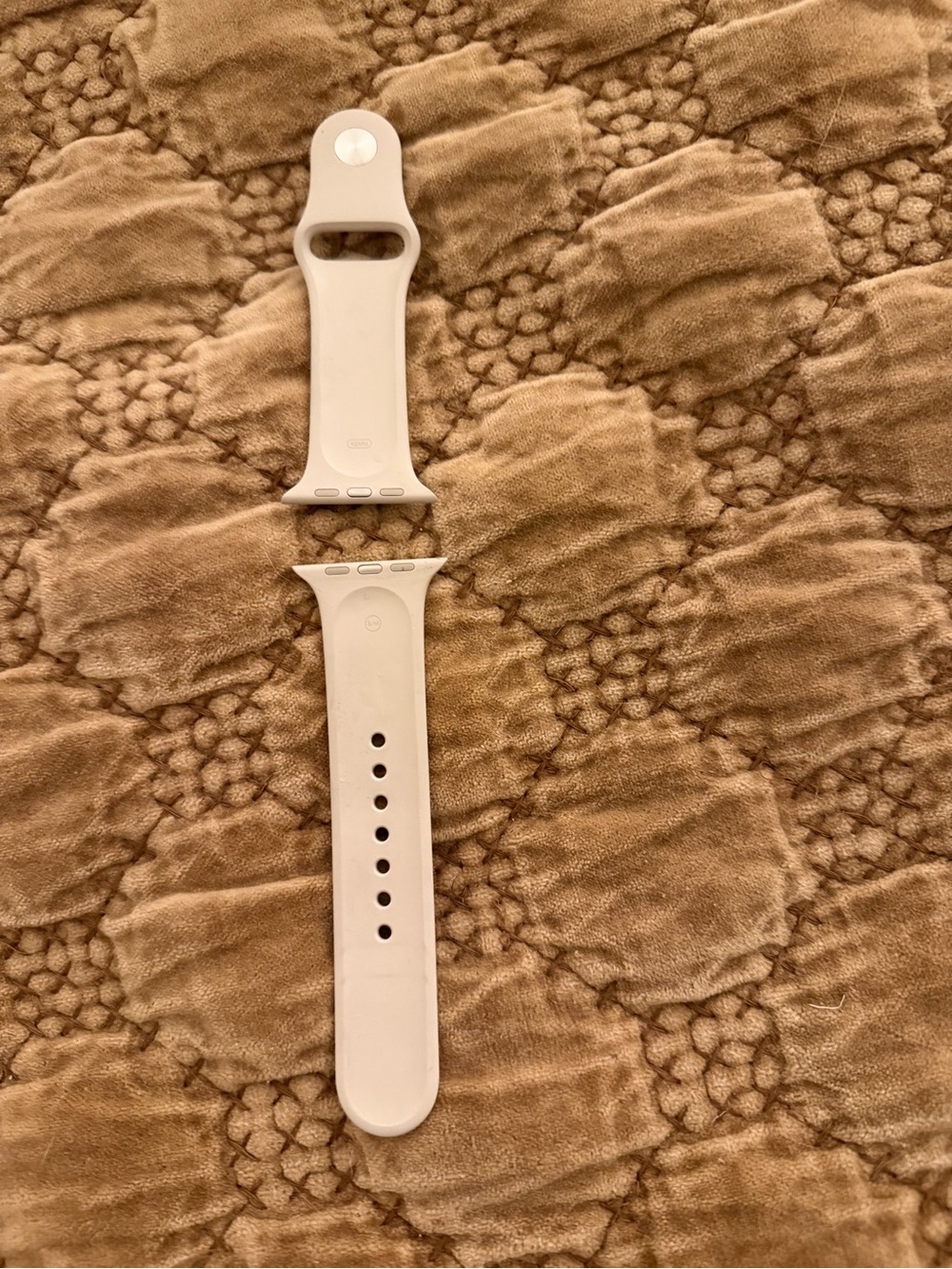 Apple Off-White Silicone Sport Band for Smartwatch